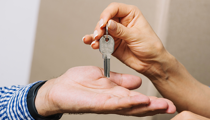 Logement social de mère en fils